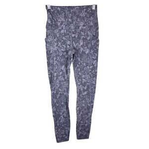 Lululemon ALIGN High Rise Leggings Hideaway Camo Size 4 Pockets Stretchy Soft